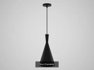 chandelier pendant light 3D Model Pack