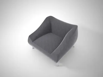 01 CARMEL CHAIR 3D model