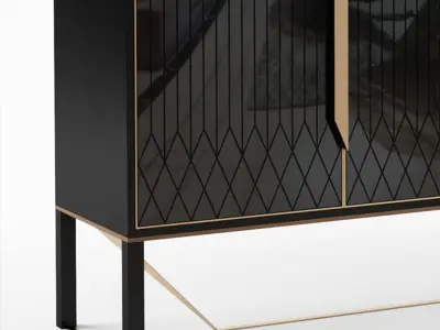 Capital Collection PRISMA Sideboard 3D model