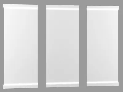 Glass partition-laser lights 3D model