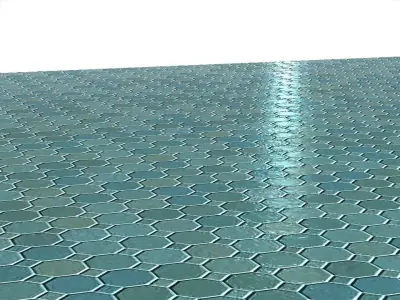 15 floors collection Low-poly 3D model