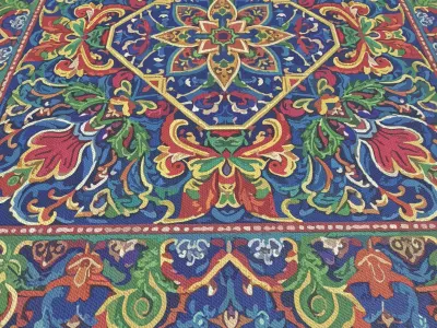 Seamless Carpet Series 6 Texture PBR 4K Texture