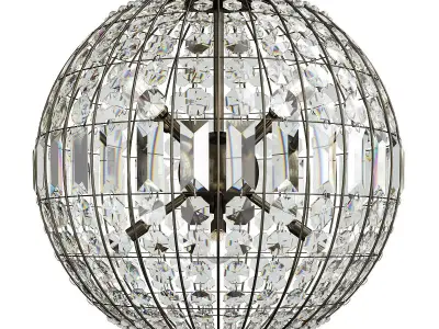 Casbah Crystal Brass Low-poly 3D model