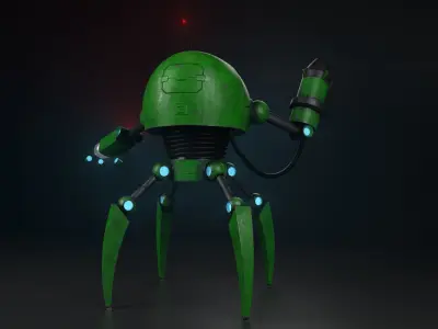 Mini Robot Killer 3D model