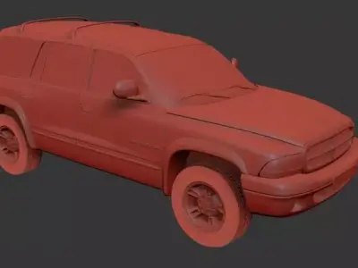 Dodge Durango Mk1 1997 3D print model