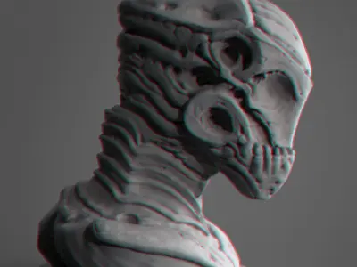 Traveler Head 3D print model