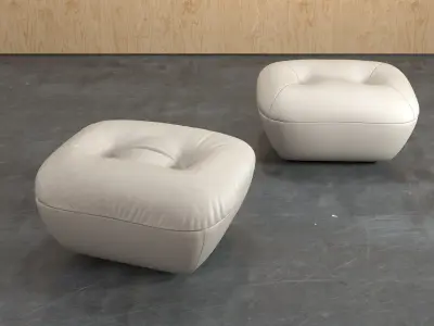 Bonnie Footstool 3D model