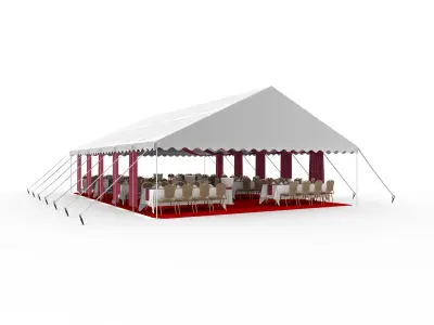 Collection Party Tent 02 3D Model Pack