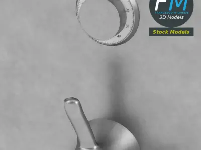 Safety vault 3D model