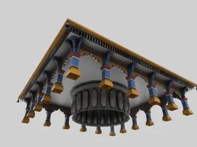 Temple Dome 3D model
