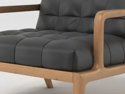 Lucan Armchair 3D model