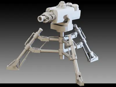 5 War Robots-Vol 04- High detail 3d models Low-poly 3D model