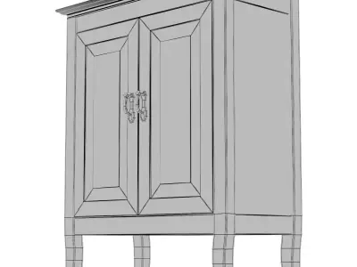Greenfield dresser 3D model