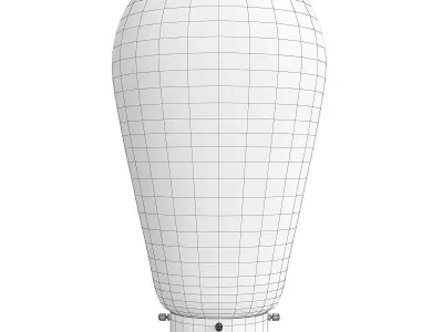 Bulb lamp Low-poly 3D model