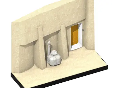 Smugglers Alley Diorama Set 3D print model