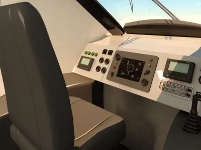 MONORAIL san francisco light rail project 3D model