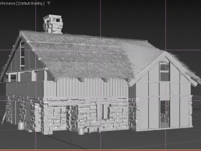 Fantasy House n1 LOTR 3D model