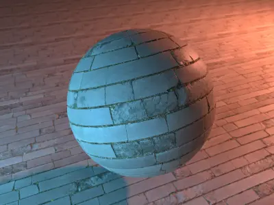 Block Paving 02 - Photogrammetry based Environment Texture Texture