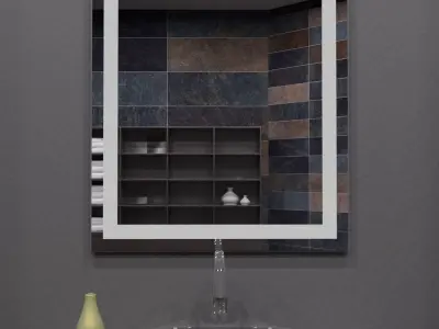 Illuminated Mirror 1 3D model