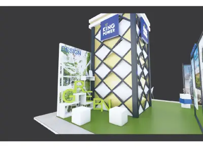 Kingpower Booth 3D model