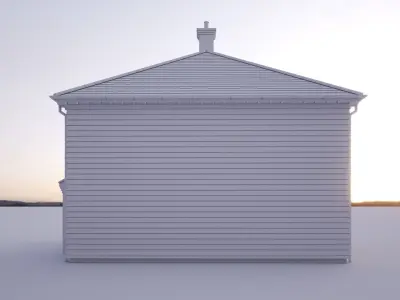 British House Bosc 2B2 3D model