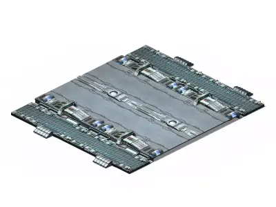 Machinery - Highway - Road 02 3D model