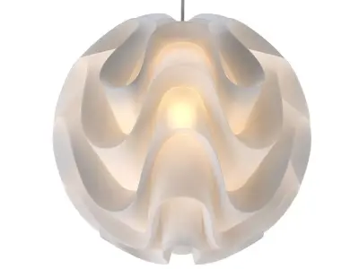 Ball wave pandent 3D model