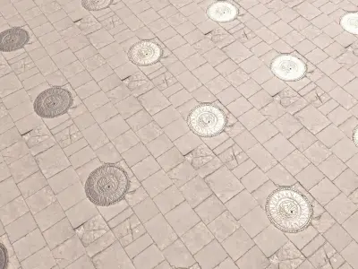 Block Paving 06 - Photogrammetry based Environment Texture  Texture