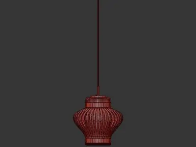 Warm Nordic Opal Lamella 3D model