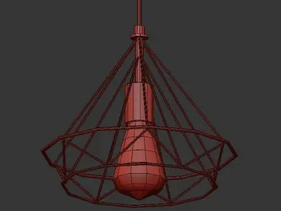 Diamond Caged 3D model
