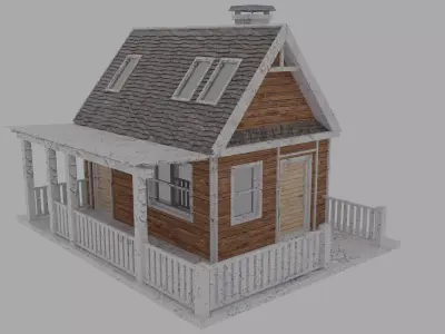 Small Cottage 3D model