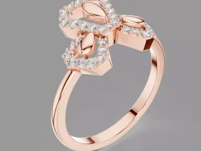 Light Diamond Ring 3D print model