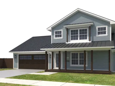 House-107 3D model