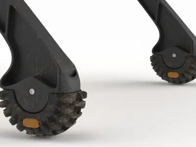  Quadruped Tactical Robotic Vehicle Sand Black 