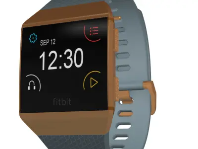 Fitbit Ionic for Element 3D 3D model