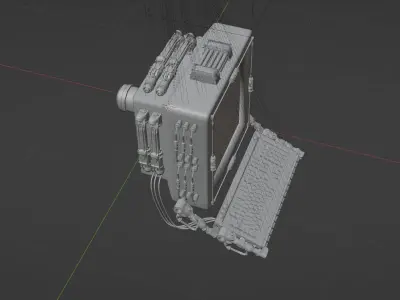 Computer Terminal 3D model