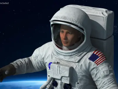  NASA Astronauts Rigged Collection 