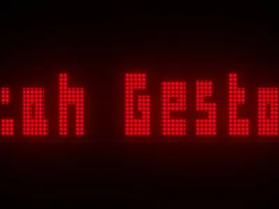 Led Display  Free low-poly 3D model