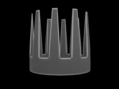 Crown v1 009 Low-poly 3D model