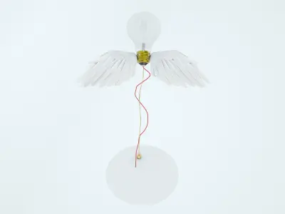 Ingo Maurer - Lucellino Lamp 1980 3D model