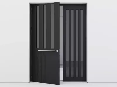 Aluminium door 269 3D model