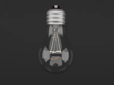 Light Bulb 3D model 16