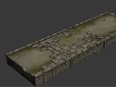 Game Model - Kashayana Buddha Forest Trail 1 3D model