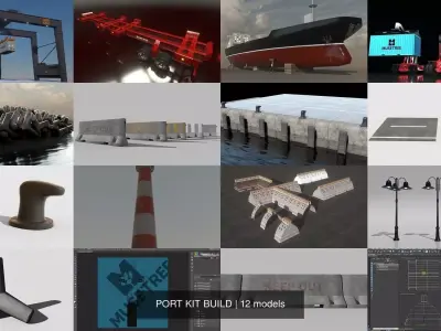 PORT KIT BUILD 3D Model Pack