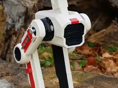 BD-1 Star Wars Droid Retrograde Fan Art Model 3D model