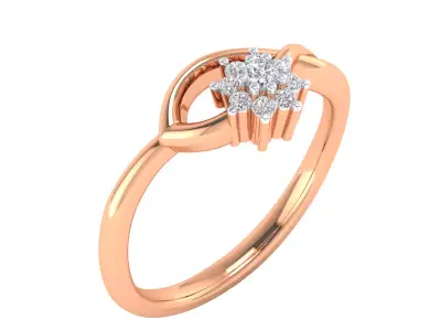 Women Ring Render 3dm STL MTL SLC JCD OBJ FBX Details 3D print model 59