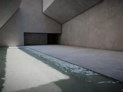 VR Art Gallery Low-poly 3D model purchase