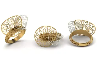 Fusion Ring 3D print model 9