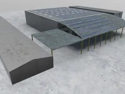 LOWS Storage 1 Low-poly 3D model