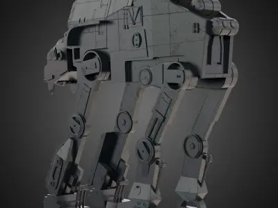 AT-M6 Star Wars All Terrain MegaCaliber Six 3D model
